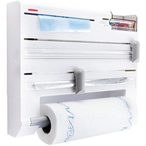 Dérouleur Mural De 3 Rouleaux De Couleur Blanche