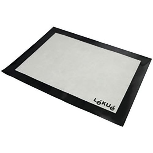 Tapis De Cuisson En Silicone Et Tissu En Fibre 40x30cm