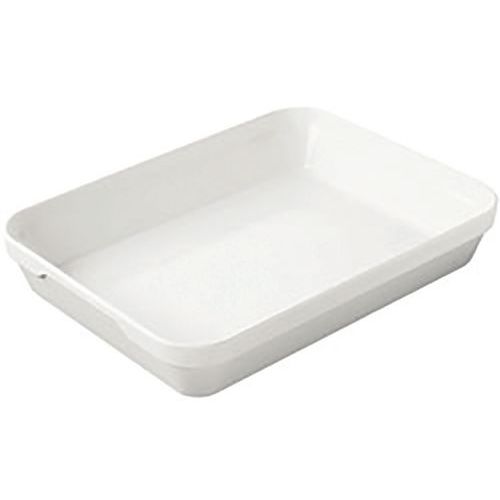 Plat Blanc Rectangulaire De Londres 40x29cm5