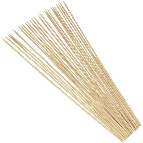Lot De 100 Brochettes Bois 30cm