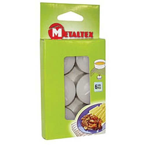 Bougie Chauffe Plat Par 6