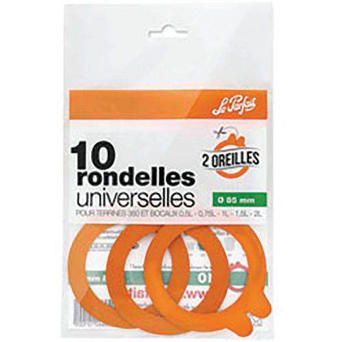 Sachet De 10 Rondelles Avec 2 Oreilles De 85mm