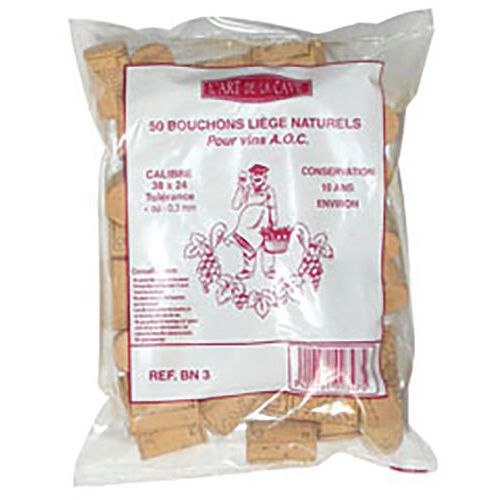 Bouchon Cylindrique En Liège Naturel