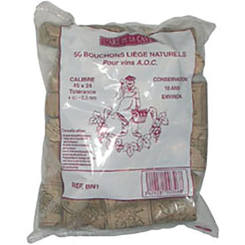 Bouchon En Liège Naturel Pour Vin Pour Longue Conservation