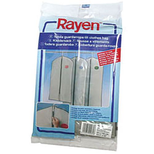 Housse Pour Vêtements De Couleur Grise En Dimension 60x135cm