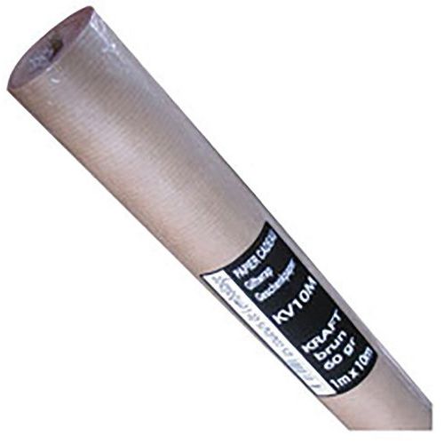 Rouleau De Papier Kraft De 1mx10m Brun