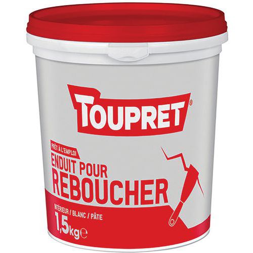 Enduit Extra Rebouch - Pâte 15kg Blanc