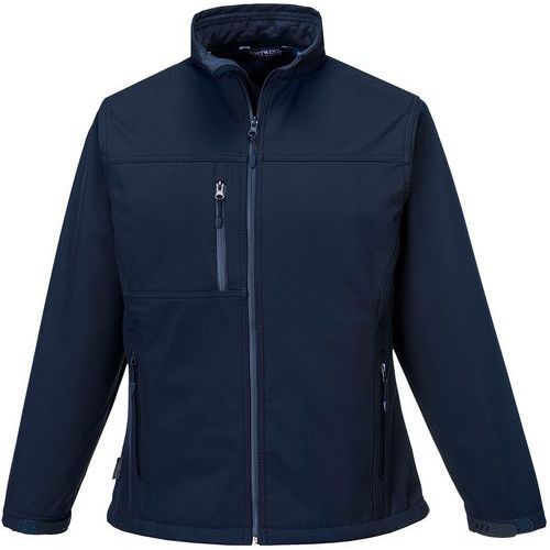 Veste Softshell Charlotte Pour Femme Tk41 Bleu Foncé Xxl