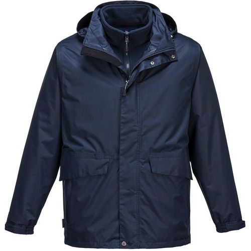 Parka Respirante 3-en-1 Argo S507 Bleu Foncé Xxl