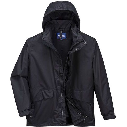 Parka Respirante 3-en-1 Argo S507 Noir S