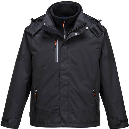 Parka Ã‰tanche 3-en-1 Radial S553 Noir Xl