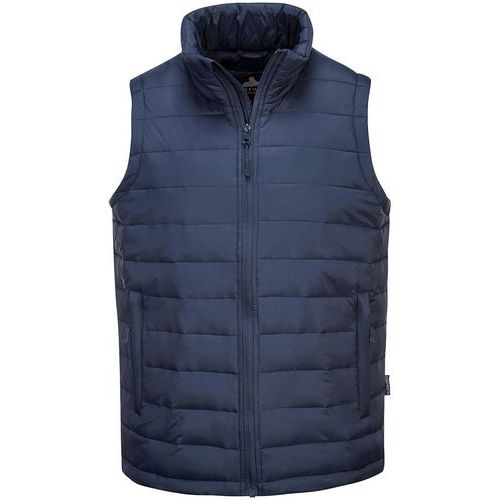 Gilet Sans Manche Matelassé Aspen Baffle S544 Bleu Foncé L