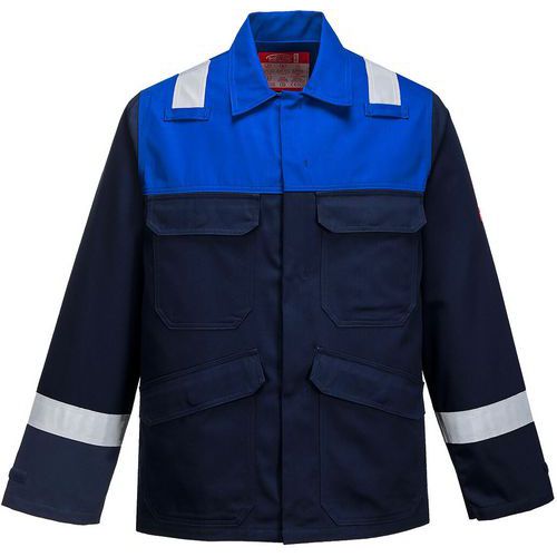 Veste Bizflame Plus Pour Soudeur Fr55 - Bleu - L