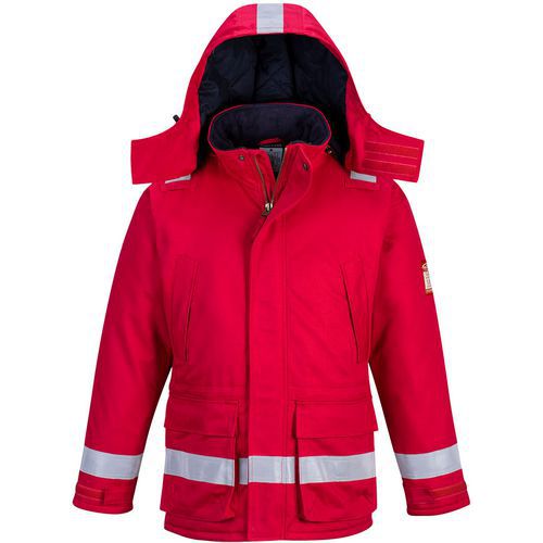Parka Hiver Fr59 Anti-statique Xl Rouge