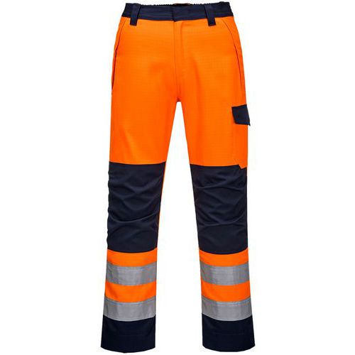 Pantalon Modaflame Ris Mv36 Xxl Bleu/orange