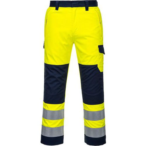Pantalon Modaflame Haute-visibilité Mv46 L Bleu/jaune