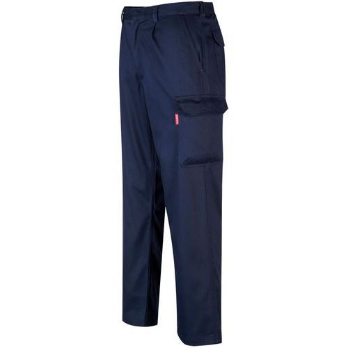 Pantalon Résistant Flamme Bizweld Cargo Bz31 M Bleu Foncé