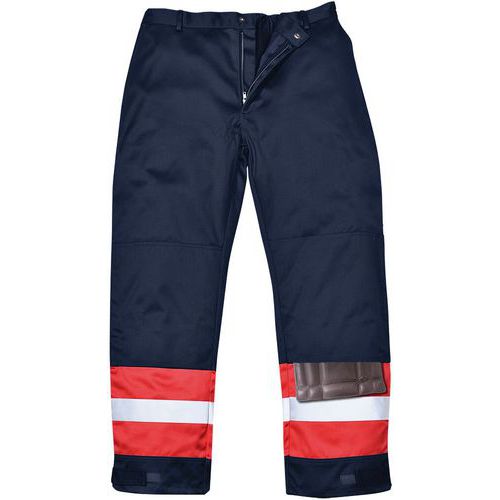 Pantalon Bizflame Plus Standard Fr56 Xxxl Bleu Foncé