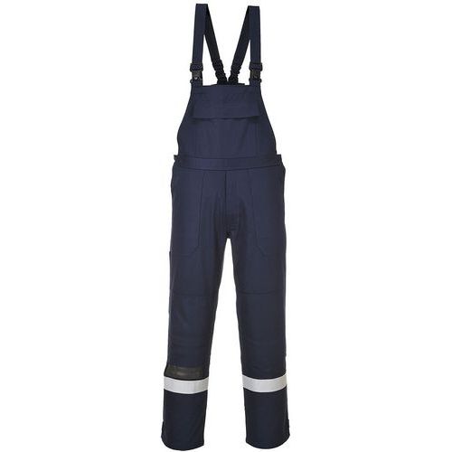 Cotte À Bretelles Bizflame Plus Fr27 L Bleu/rouge - Unisexe