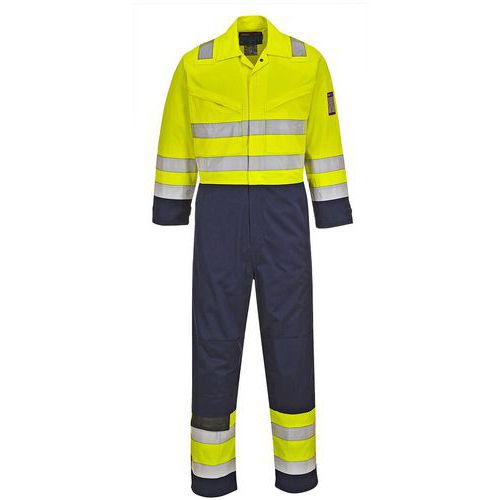 Combinaison Haute Visibilité Modaflame Mv28 Xxxl Bleu/jaune