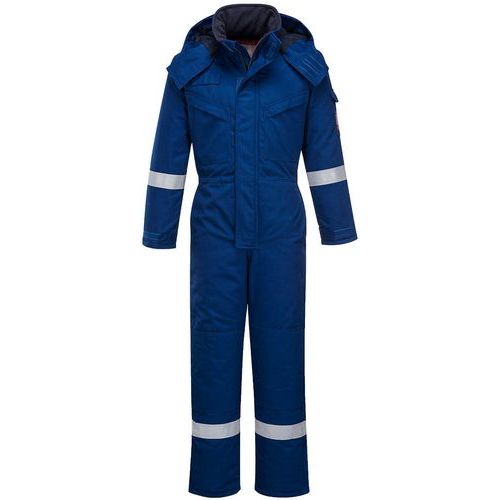 Combinaison Hiver Résistant Flamme Fr53 Bleu Xxxl