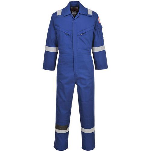 Combinaison Résistant Flamme Antistatique Fr28 Bleu M