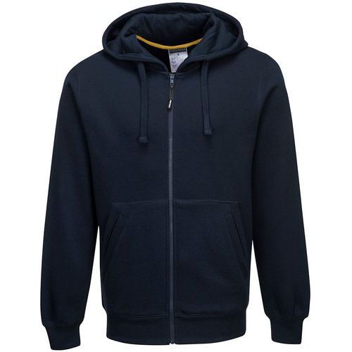 Sweatshirt Zippé à Capuche Nickel Ks31 - Bleu Foncé - Xl