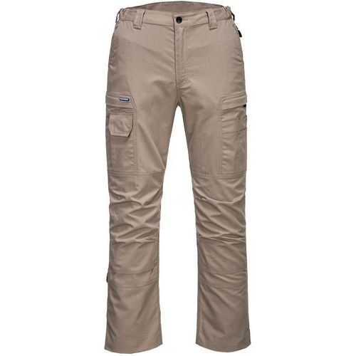 Pantalon De Travail Ripstop Kx3 T802 Beige 46 - Homme