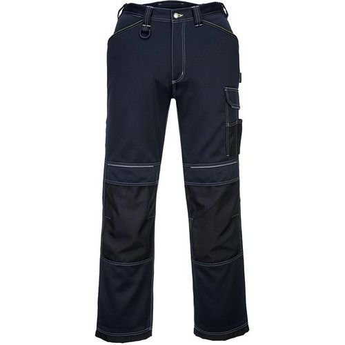 Pantalon De Travail Pw3 T601 Noir/bleu 28 - Homme