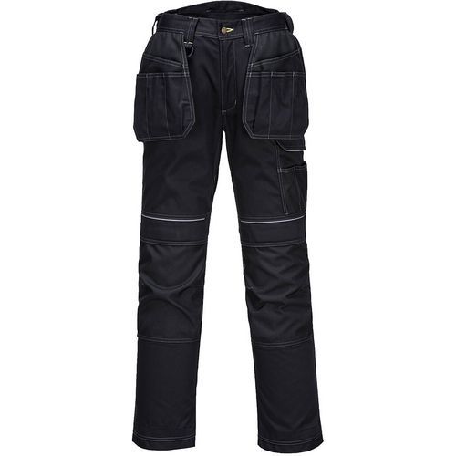 Pantalon De Travail Holster Pw3 Court T602 Noir 42