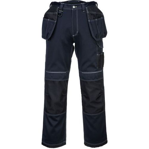 Pantalon De Travail Holster Pw3 Standard T602 Noir/bleu 44
