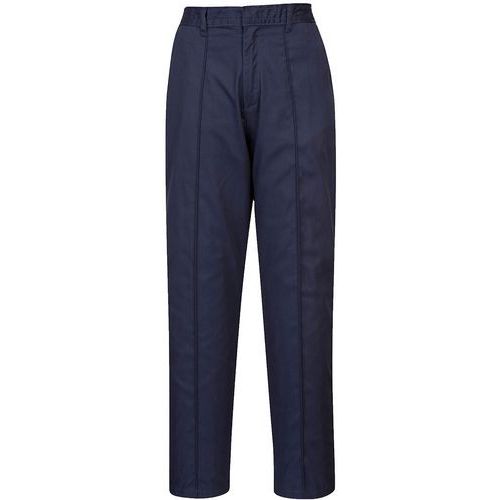 Pantalon De Travail Femme Elastiqué Lw97 Bleu Foncé L