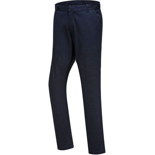 Pantalon De Travail Chino Strech Slim Standard S232 Bleu Foncé 52
