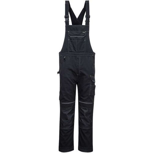 Cotte à Bretelles Pw3 Work Pw346 Noir Xxxl