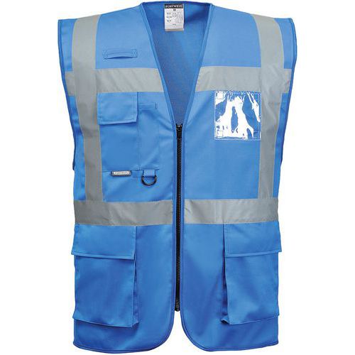 Gilet De Travail Iona Executive F476 Bleu Xxl