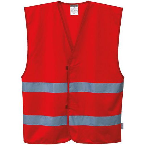 Gilet De Travail Iona F474 Rouge Xxxl