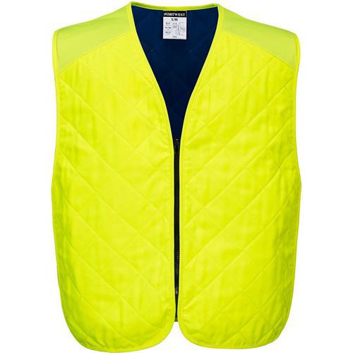 Gilet De Travail De Rafraichissement Cv09 Jaune Xxxl
