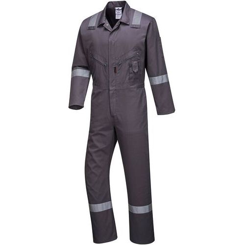 Combinaison De Travail Coton Iona C814 Gris Xl