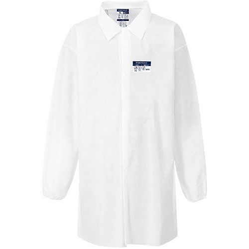 Blouse De Travail BiztexÂ® Sms Type 6pb St31 Blanc L