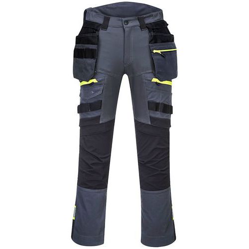 Pantalon De Travail Poches Flottantes Démontables Dx440 Gris 52