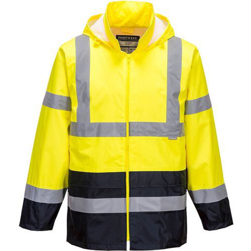 Veste De Pluie Haute-visibilité Bicolore H443 Bleu/jaune Xl