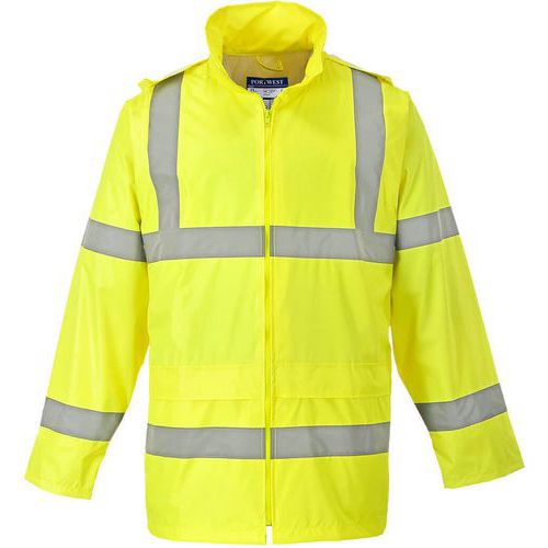 Veste De Pluie Haute-visibilité Imperméable H440 Jaune S