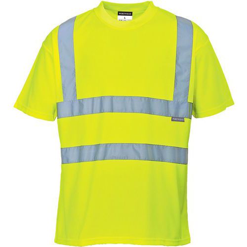 T-shirt Haute-visibilité Manches Courtes S478 Jaune Xxl