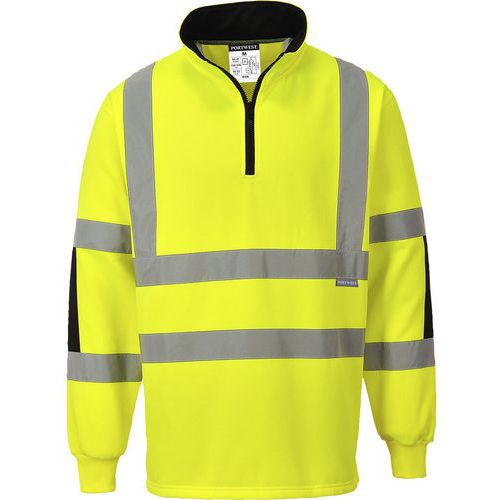 Sweatshirt Haute Visibilité Rugby Xenon B308 Jaune S