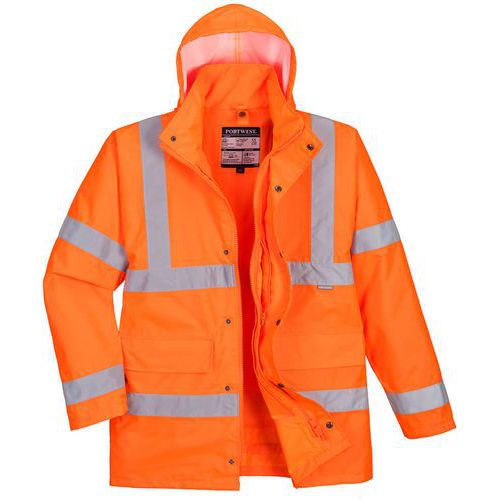 Parka Haute-visibilité 4-en-1 S468 Orange S