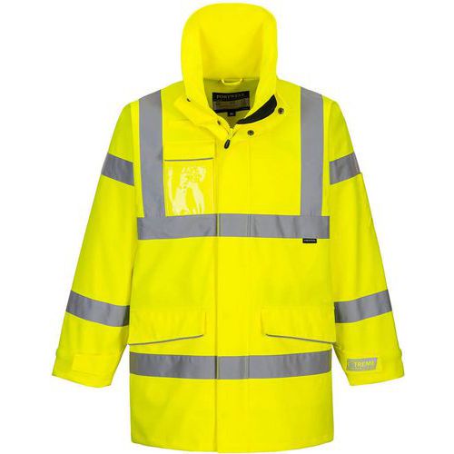 Parka Haute-visibilité Imperméable Extrême S590 Jaune Xl