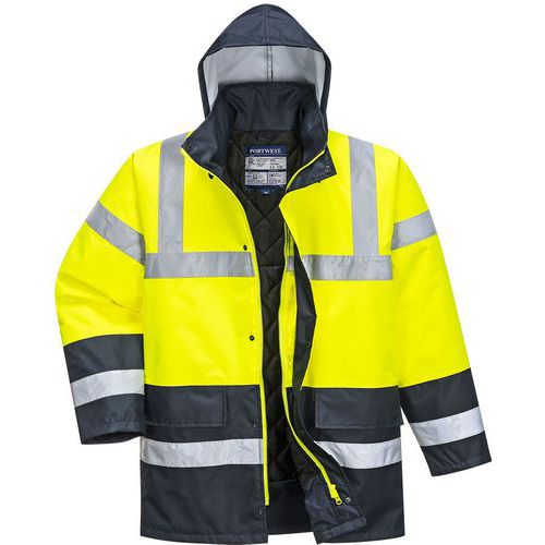 Parka Haute-visibilité Imperméable Traffic S466 Jaune Xl