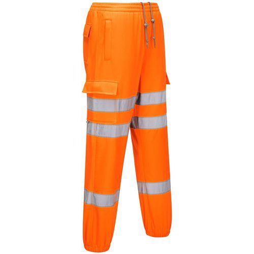 Pantalon De Jogging Haute Visibilité Rt48 Orange L