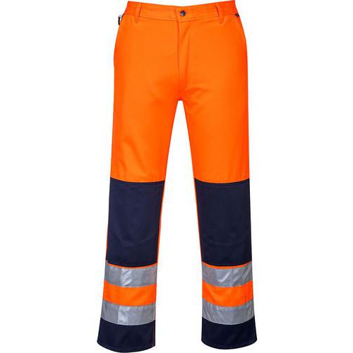 Pantalon Haute-visibilité Séville Tx71 Bleu/orange Xxl