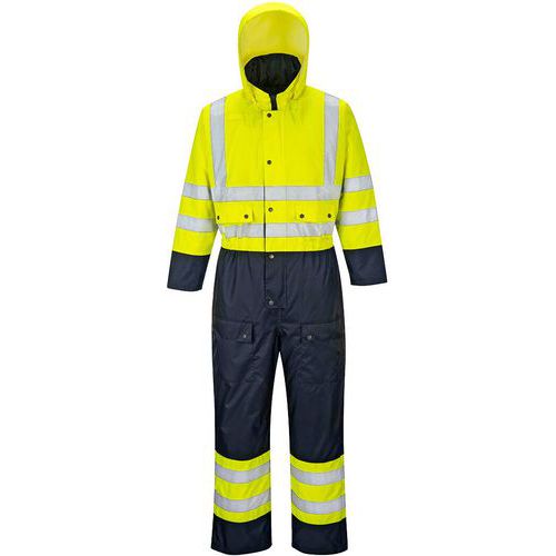 Combinaison Haute-visibilité Contrast S485 Bleu/jaune Xxxl
